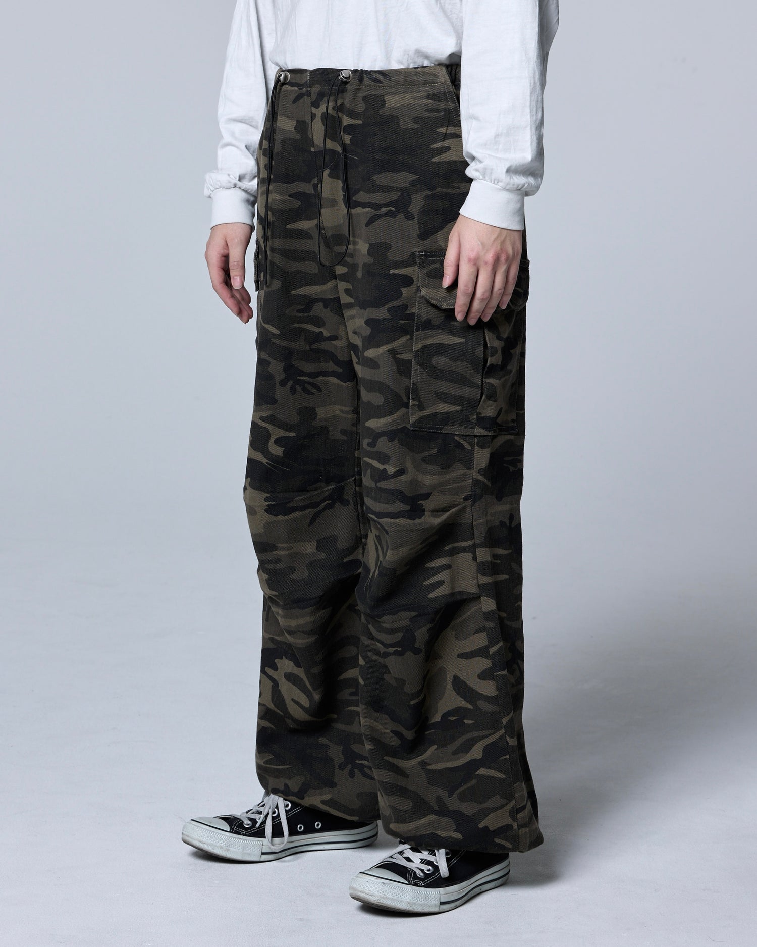 Camouflage cargo pants