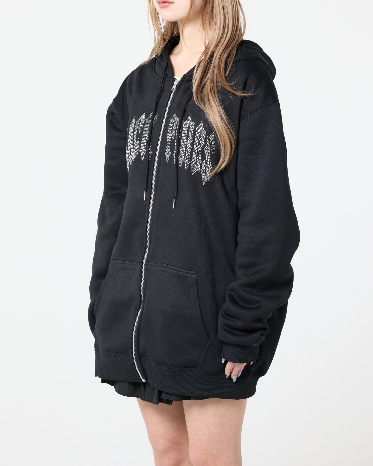 Rhinestone hoodie