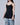 Layered frill cami one-piece